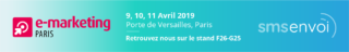 Retrouvez nous au salon du e-marketing